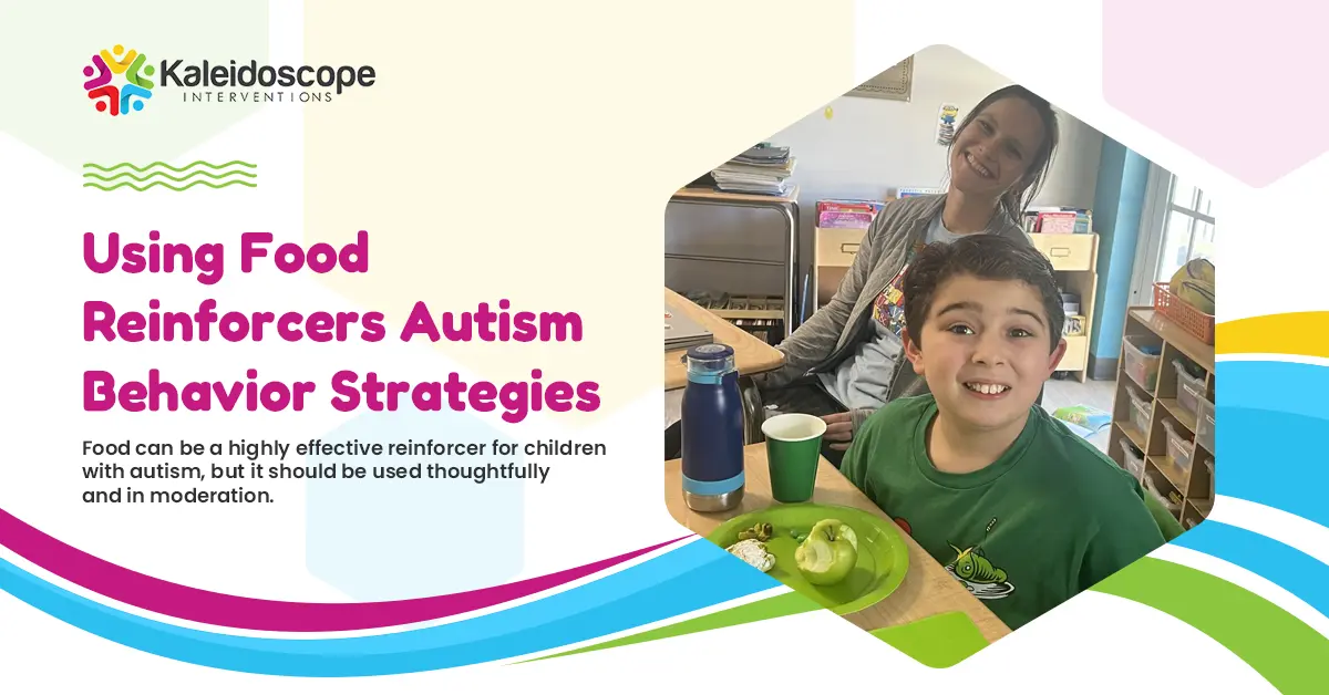 Using Food Reinforcers Autism Behaviour Strategies
